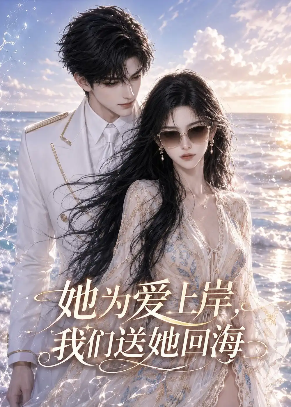 短剧《她为爱上岸我们送她回海 (45集)》海报