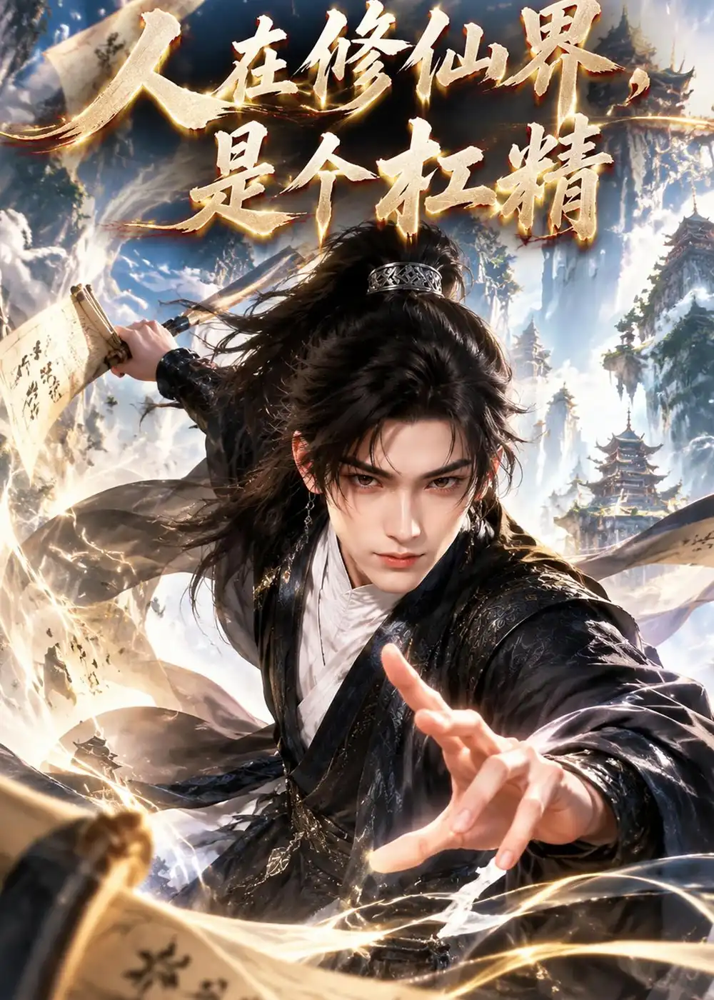 短剧《人在修仙界是个杠精 (81集)》海报