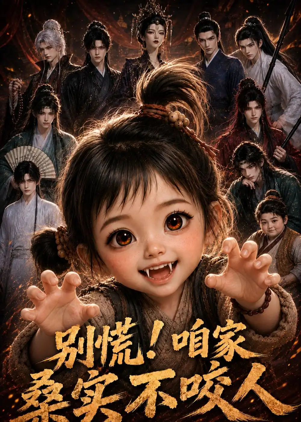短剧《别慌咱家桑实不咬人 (200集)》海报