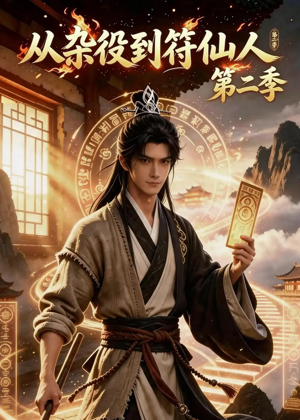 短剧《从杂役到符仙人第二季 (80集)》海报