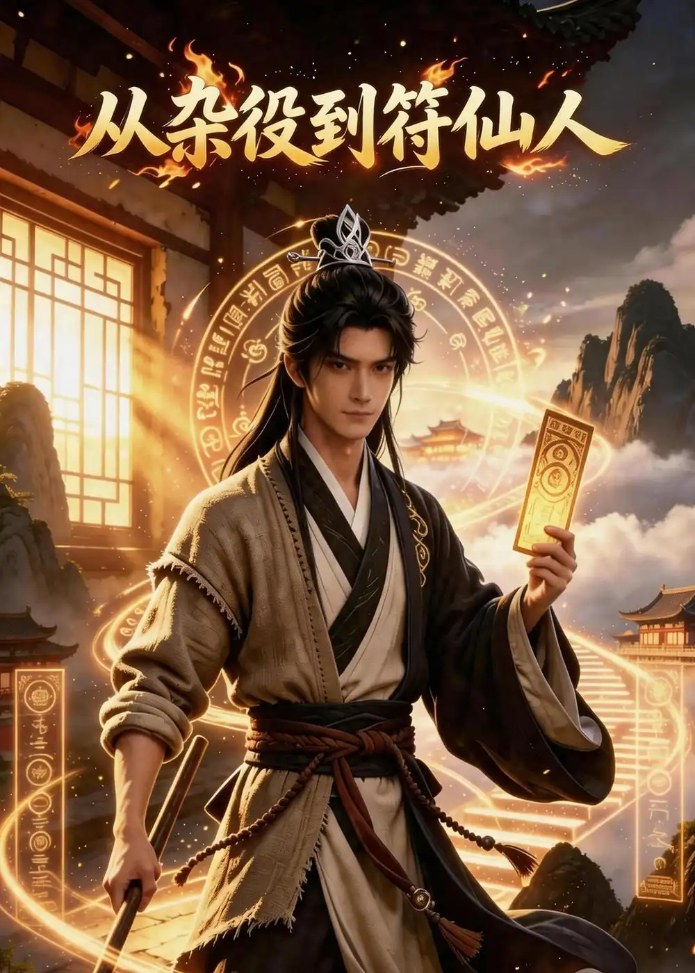 短剧《从杂役到符仙人 (60集)》海报