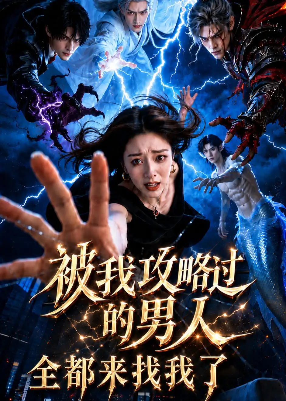 短剧《被我攻略过的男人全都回来找我了 (44集)》海报