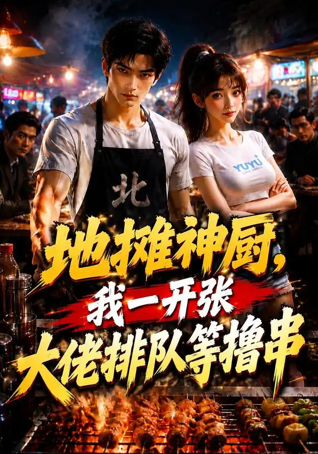 短剧《地摊神厨我一开张大佬排队等撸串 (93集)》海报