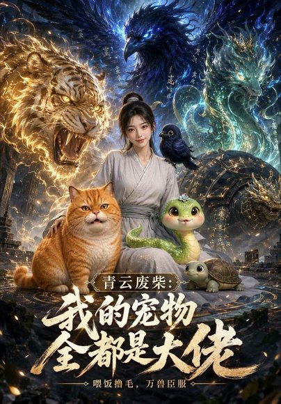 短剧《青云废柴：我的宠物全都是大佬（52集）AI短剧 (2026)》海报