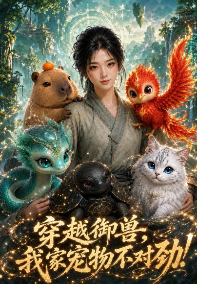 短剧《穿越御兽，我家宠物不对劲！（30集）AI短剧 (2026)》海报
