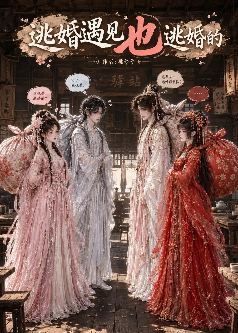 短剧《逃婚遇见也逃婚的（46集）AI短剧 (2026)》海报