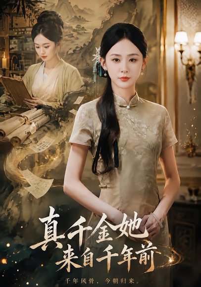 短剧《真千金她来自千年前(40集)张沐琪&吴欣怡 (2026)》海报