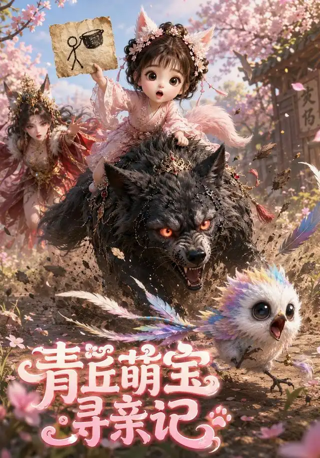 短剧《青丘萌宝寻亲记（53集）AI短剧 (2026)》海报