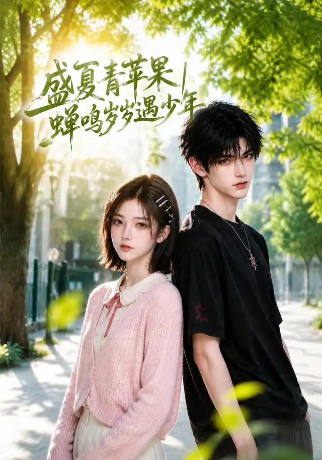 短剧《盛夏青苹果蝉鸣岁岁遇少年(117集)AI短剧 (2026)》海报