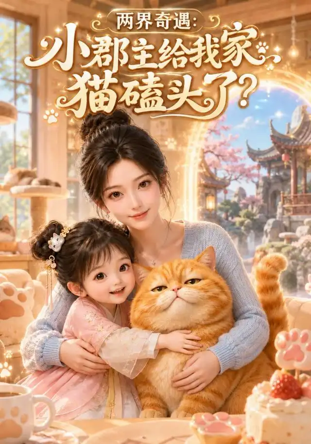 短剧《两界奇遇:小郡主给我家猫磕头了?(110集)AI短剧 (2026)》海报