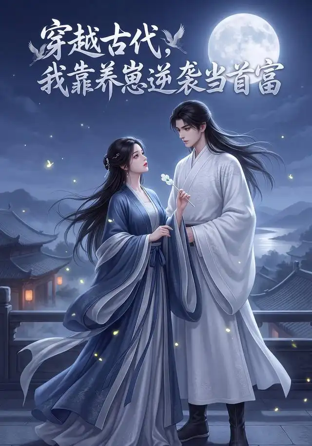 短剧《穿越古代，我靠养崽逆袭当首富（51集）AI短剧 (2026)》海报