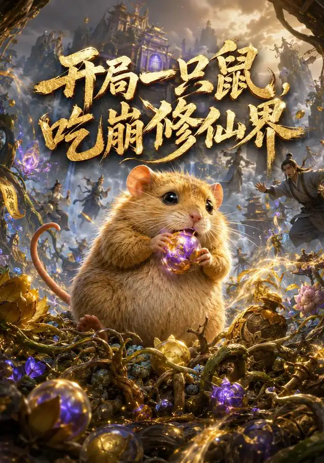 短剧《开局一只鼠，吃崩修仙界（41集）AI短剧 (2026)》海报