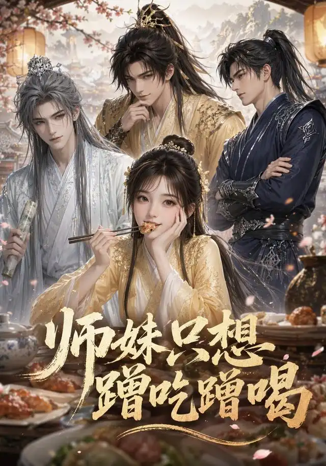 短剧《师妹只想蹭吃蹭喝（60集）AI短剧 (2026)》海报