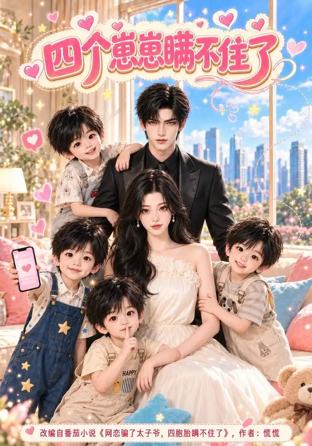 短剧《四个崽崽瞒不住了(124集)AI短剧 (2026)》海报