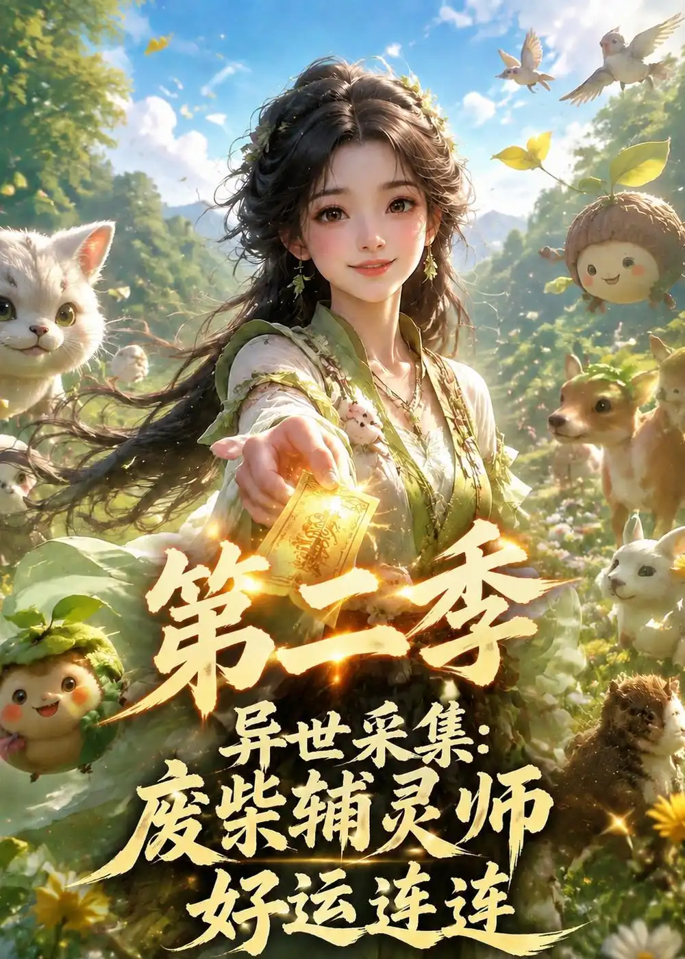 短剧《异世采集:废柴辅灵师好运连连第二季(130集)AI短剧 (2026)》海报