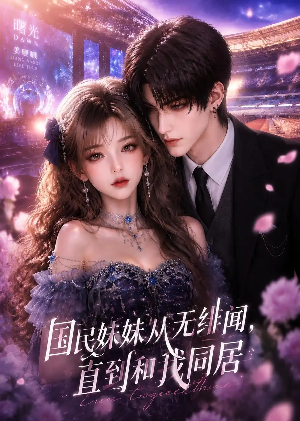 短剧《国民妹妹从无绯闻，直到和我同居（111集）AI短剧 (2026)》海报