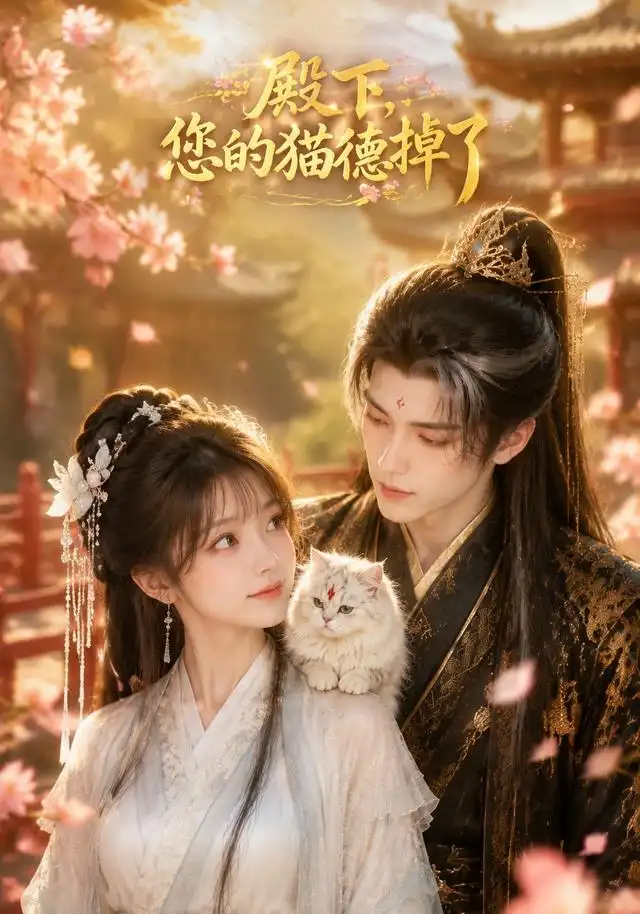 短剧《殿下,您的猫德掉了(51集)AI短剧 (2026)》海报