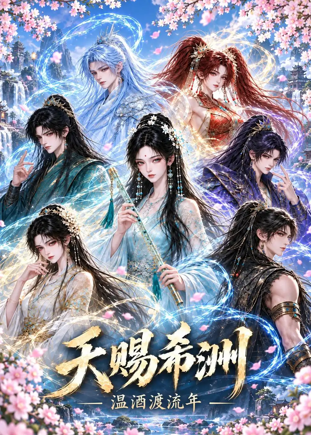 短剧《天赐希洲,温酒渡流年(121集)AI短剧 (2026)》海报