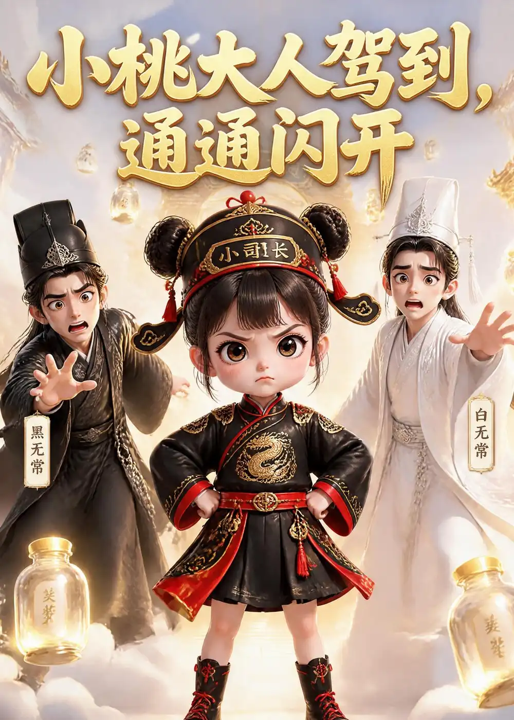 短剧《小桃大人驾到,通通闪开(43集)AI短剧 (2026)》海报