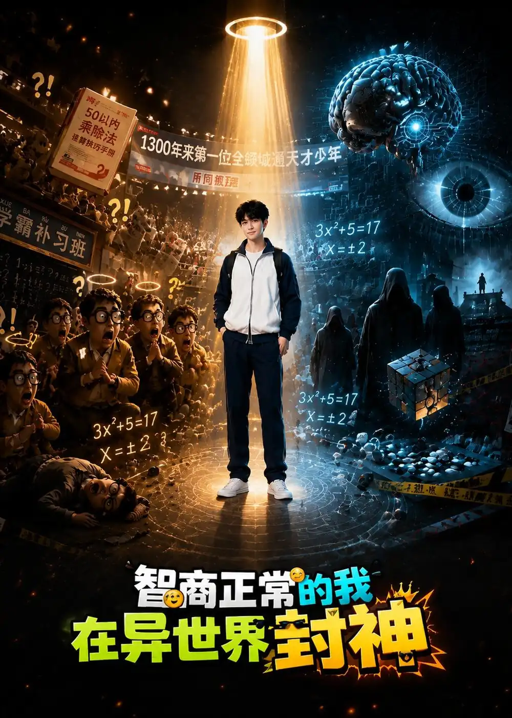 短剧《智商正常的我在异世界封神（118集）AI短剧 (2026)》海报