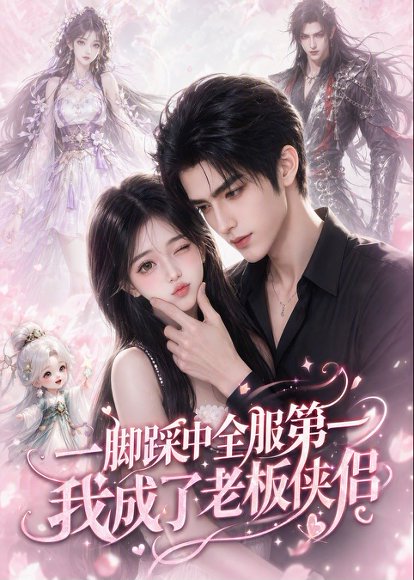 短剧《一脚踩中全服第一，我成了老板侠侣（70集）AI短剧 (2026)》海报