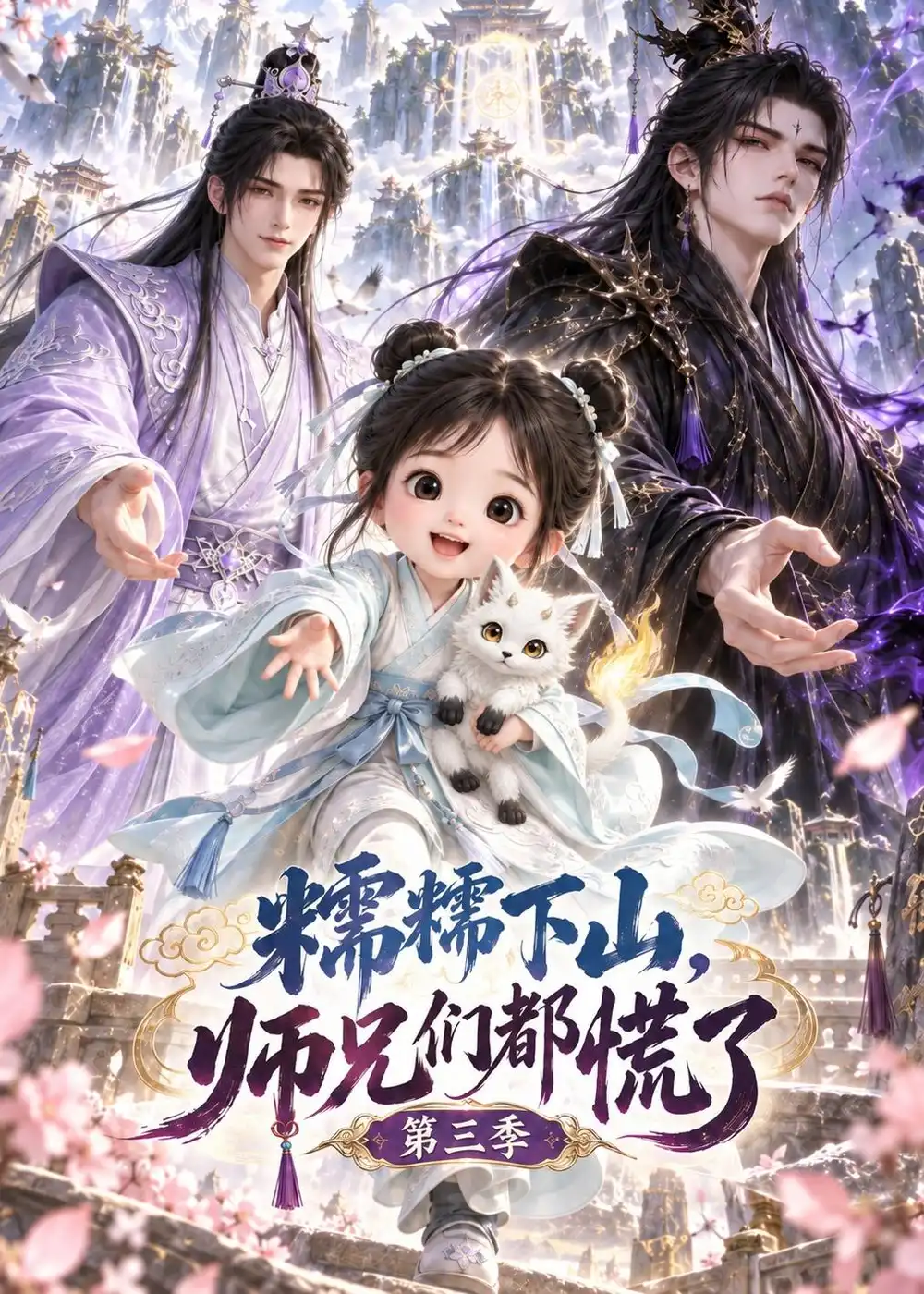 短剧《糯糯下山,师兄们都慌了第三季(152集)AI短剧 (2026)》海报
