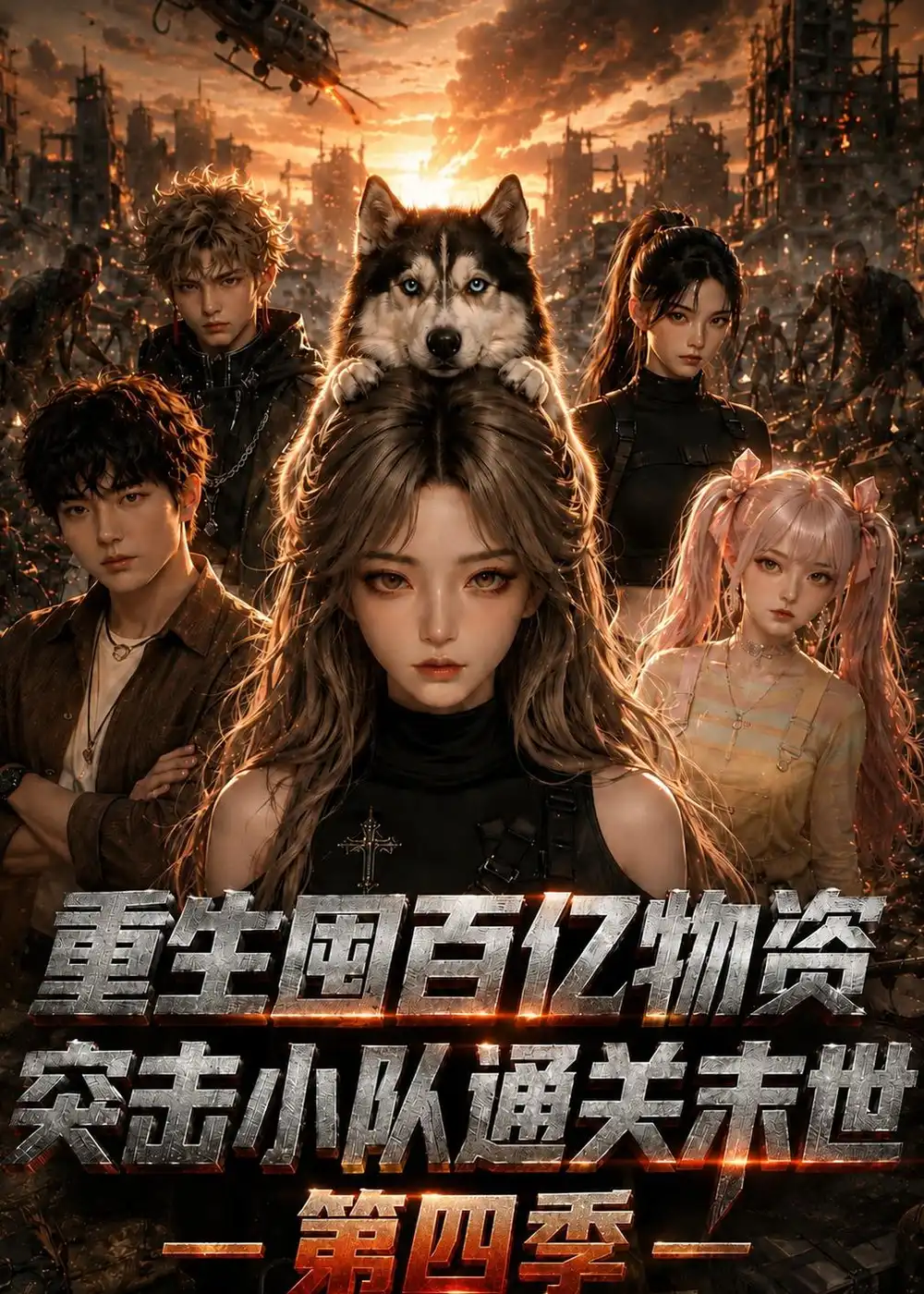 短剧《重生囤百亿物资，突击小队通关末世第四季（142集） AI短剧 (2026)》海报