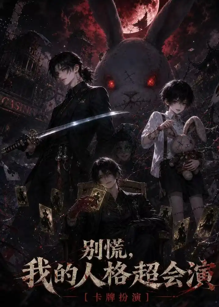 短剧《别慌我的人格超会演卡牌扮演（137集） AI短剧 (2026)》海报