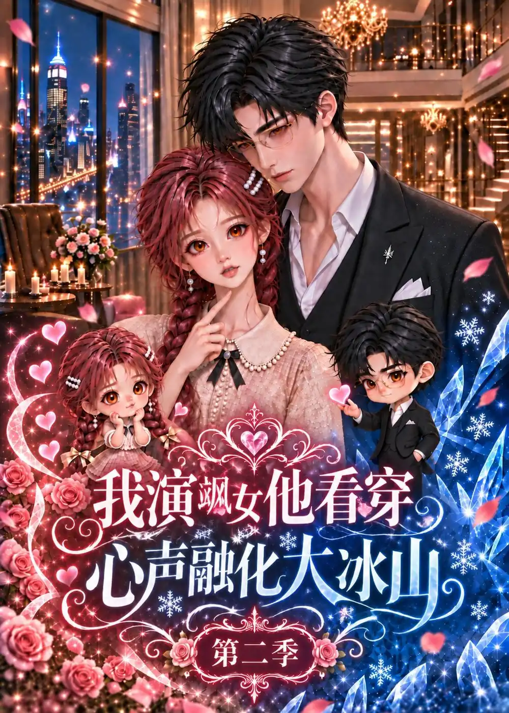 短剧《我演飒女他看穿，心声融化大冰山第二季（58集） AI短剧 (2026)》海报