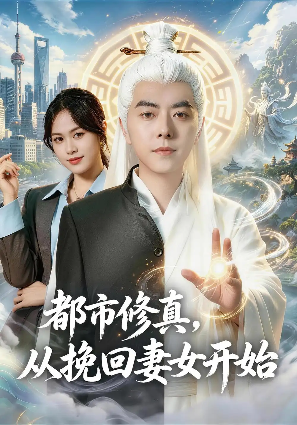 短剧《都市修真，从挽回妻女开始（80集）李楠＆李芝桦 (2026)》海报