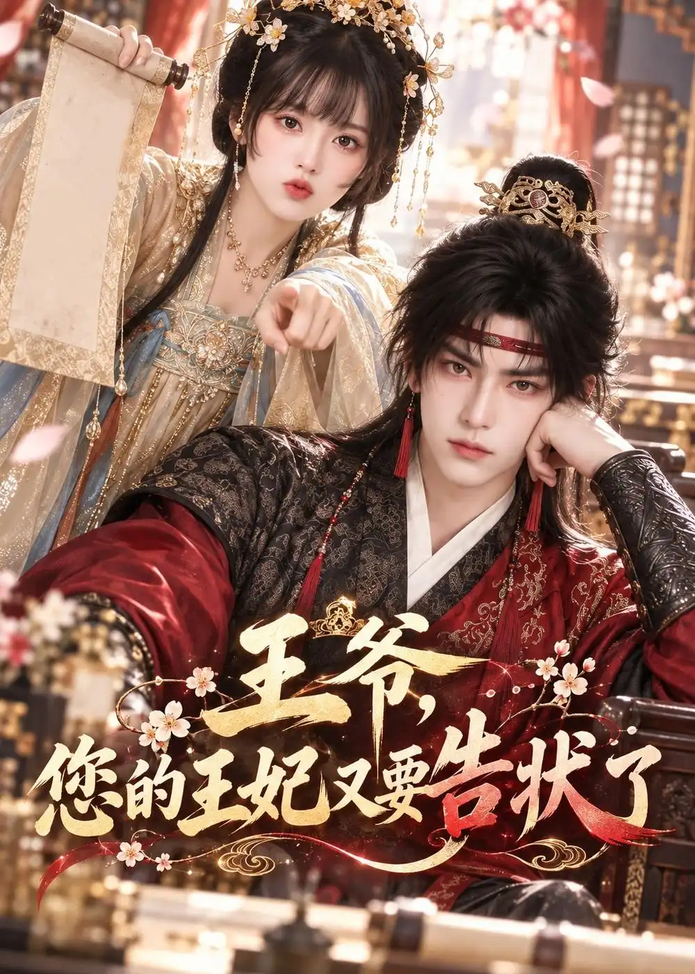 短剧《王爷，您的王妃又要告状了（183集） AI短剧 (2026)》海报