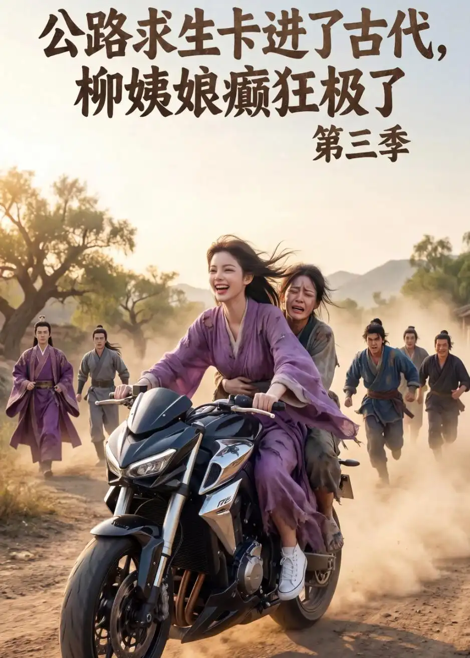 短剧《公路求生卡进了古代，柳姨娘癫狂极了第三季（120集） AI短剧 (2026)》海报