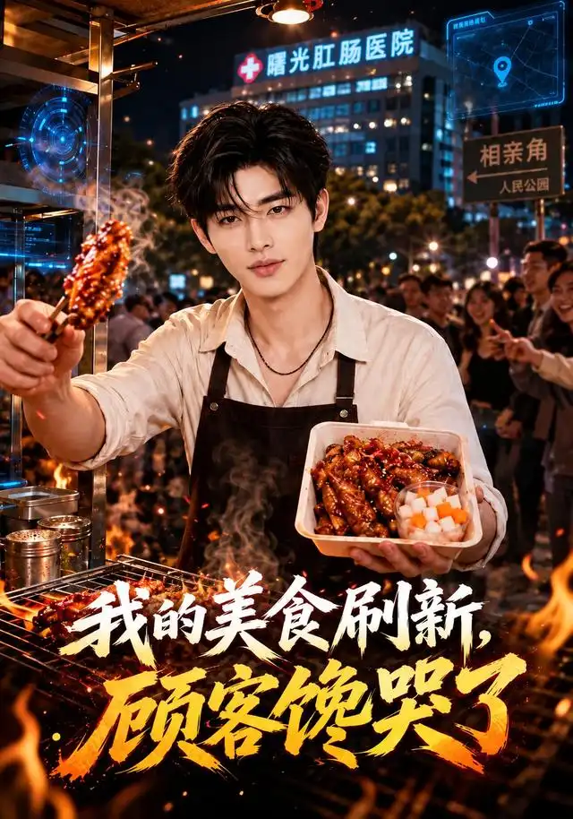 短剧《我的美食刷新，顾客馋哭了（71集） AI短剧 (2026)》海报