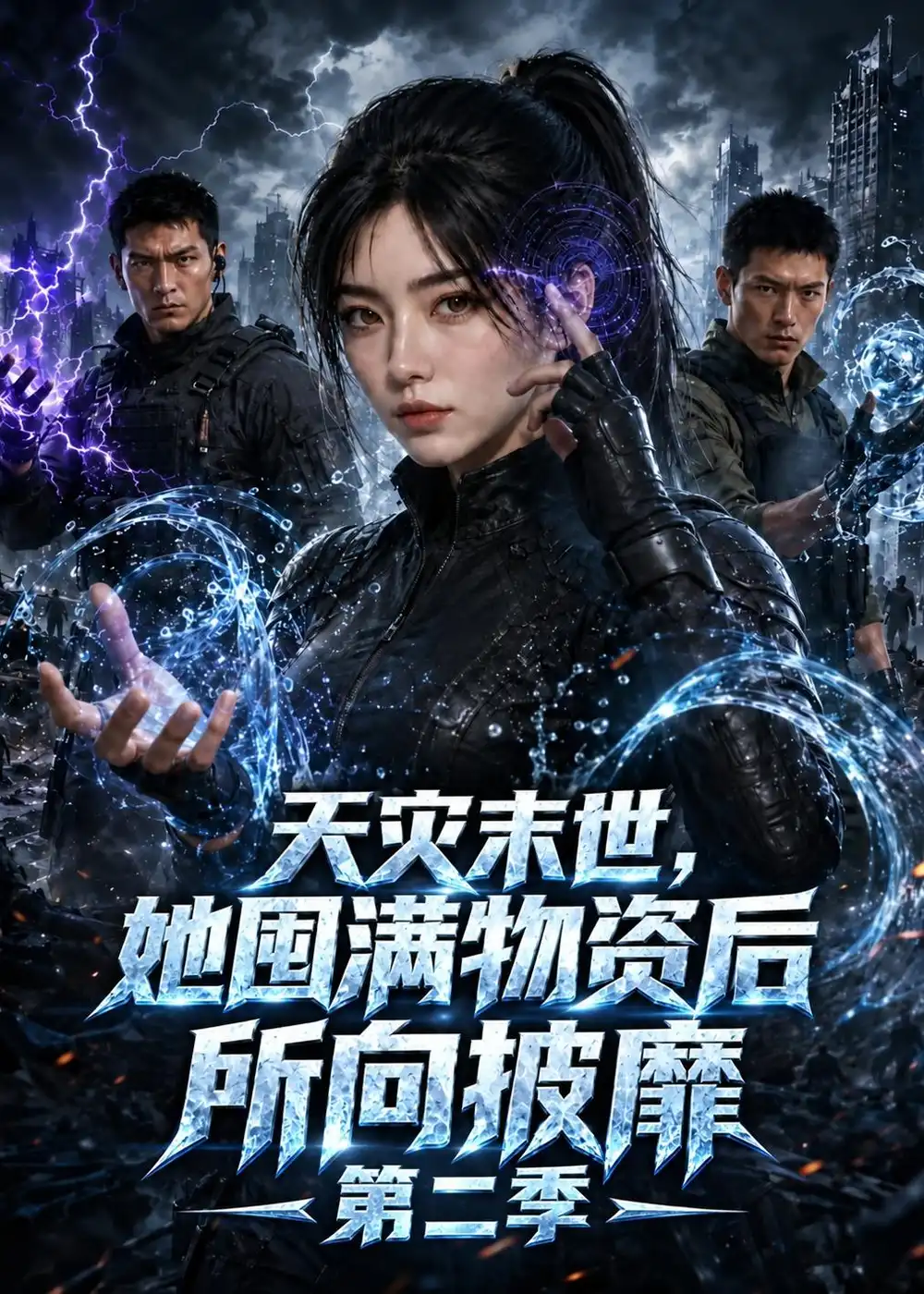 短剧《天灾末世,她囤满物资后所向披靡第二季(268集) AI短剧 (2026)》海报