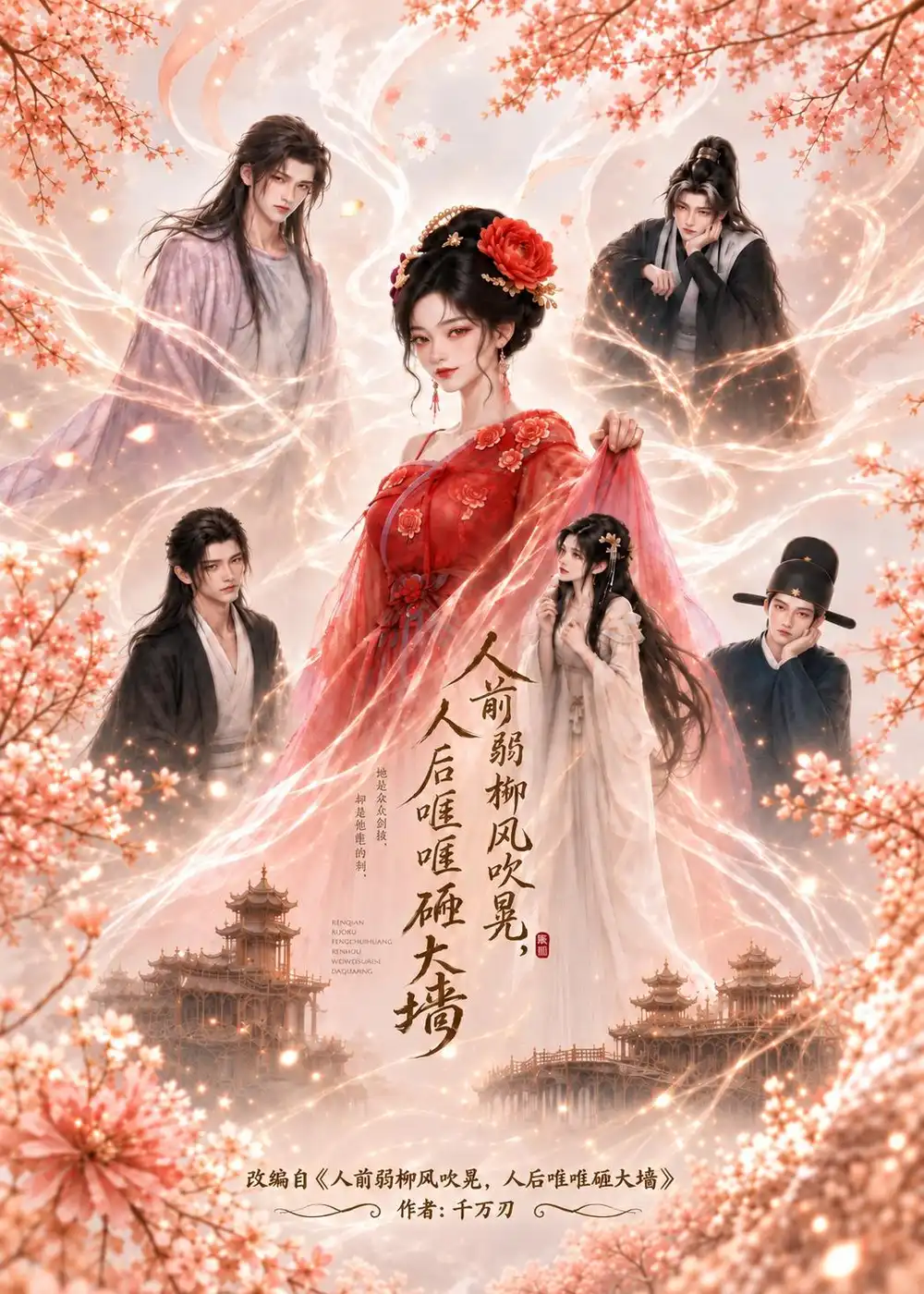 短剧《人前弱柳风吹晃，人后哐哐砸大墙（94集） AI短剧 (2026)》海报