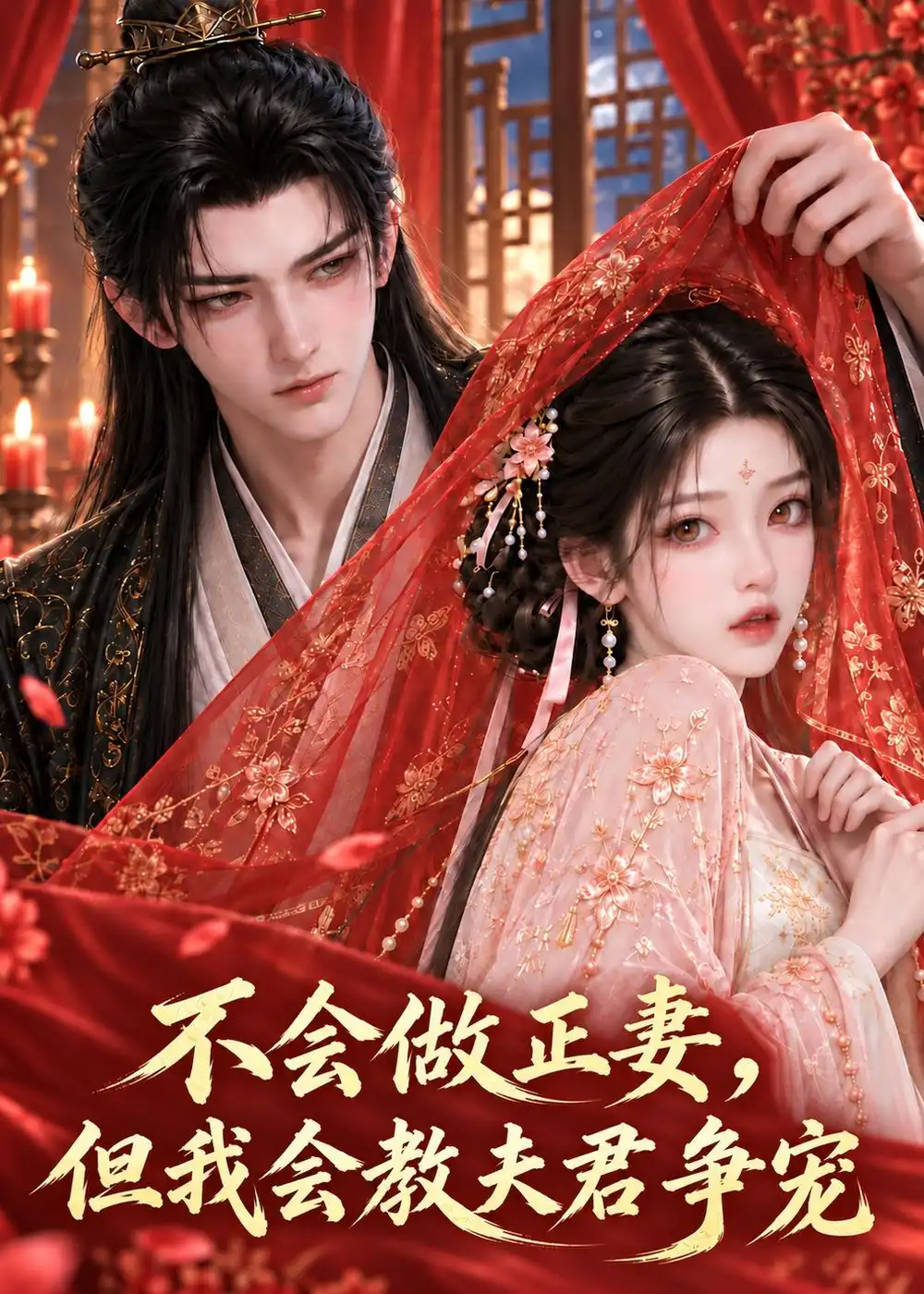 短剧《不会做正妻，但我会教夫君争宠（66集） AI短剧 (2026)》海报