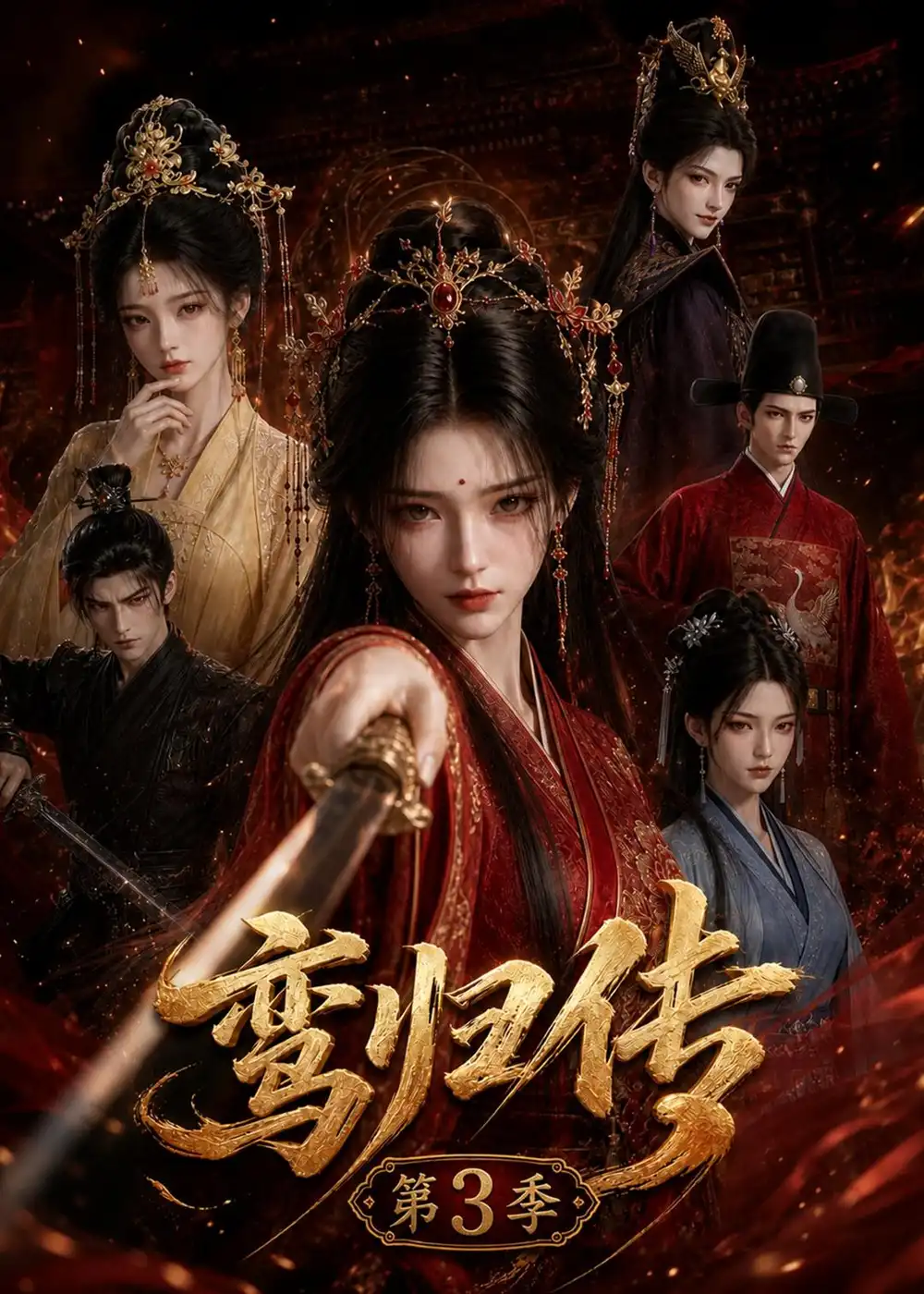 短剧《鸾归传第3季（118集） AI短剧 (2026)》海报