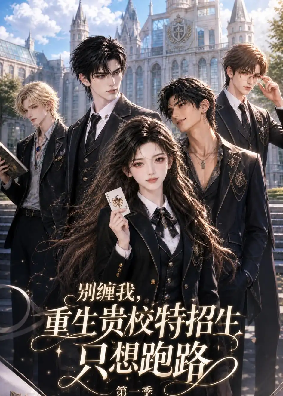 短剧《别缠我，重生贵校特招生只想跑路第一季（50集） AI短剧 (2026)》海报