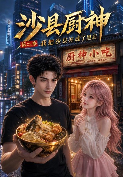 短剧《沙县厨神，我把沙县开成了黑店第二季（88集） AI短剧 (2026)》海报