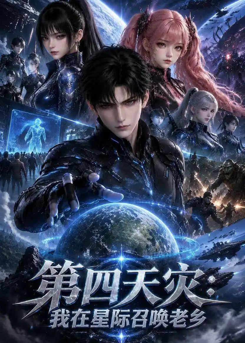 短剧《第四天灾：我在星际召唤老乡（155集） AI短剧 (2026)》海报