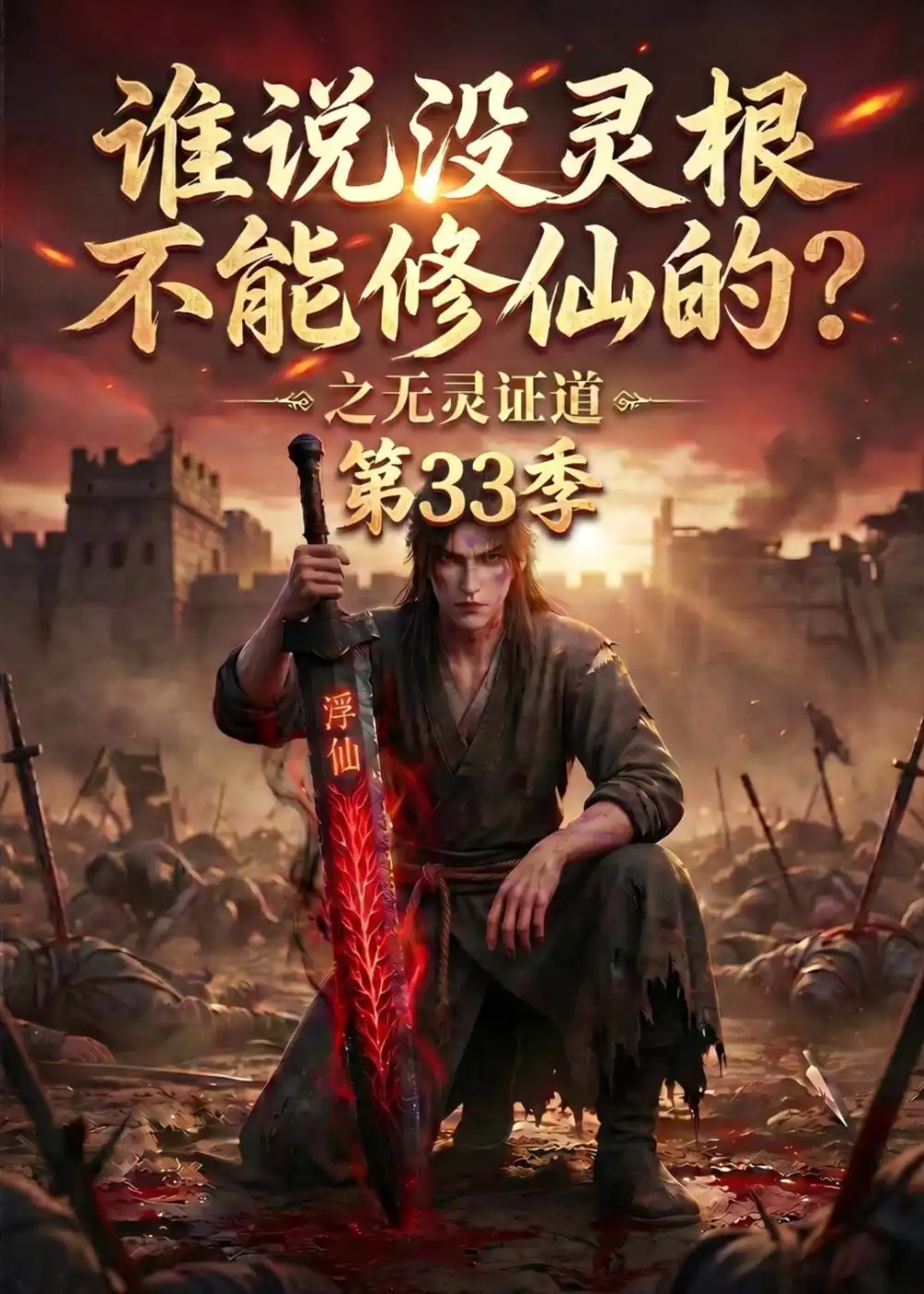 短剧《谁说没灵根不能修仙的之无灵证道第33季（107集）AI短剧 (2026)》海报