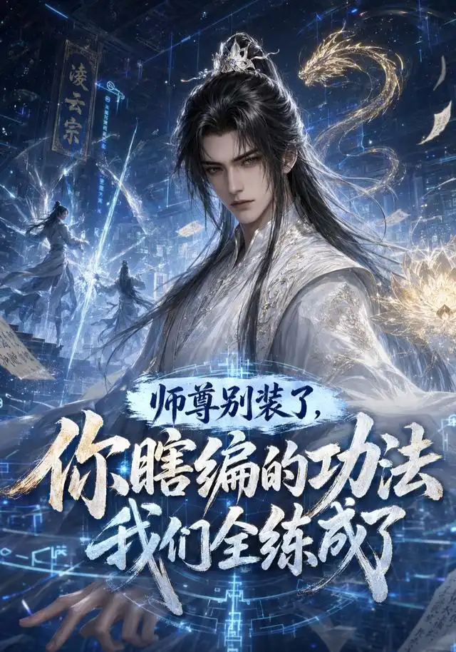 短剧《师尊别装了，你瞎编的功法我们全练成了（66集）AI短剧 (2026)》海报
