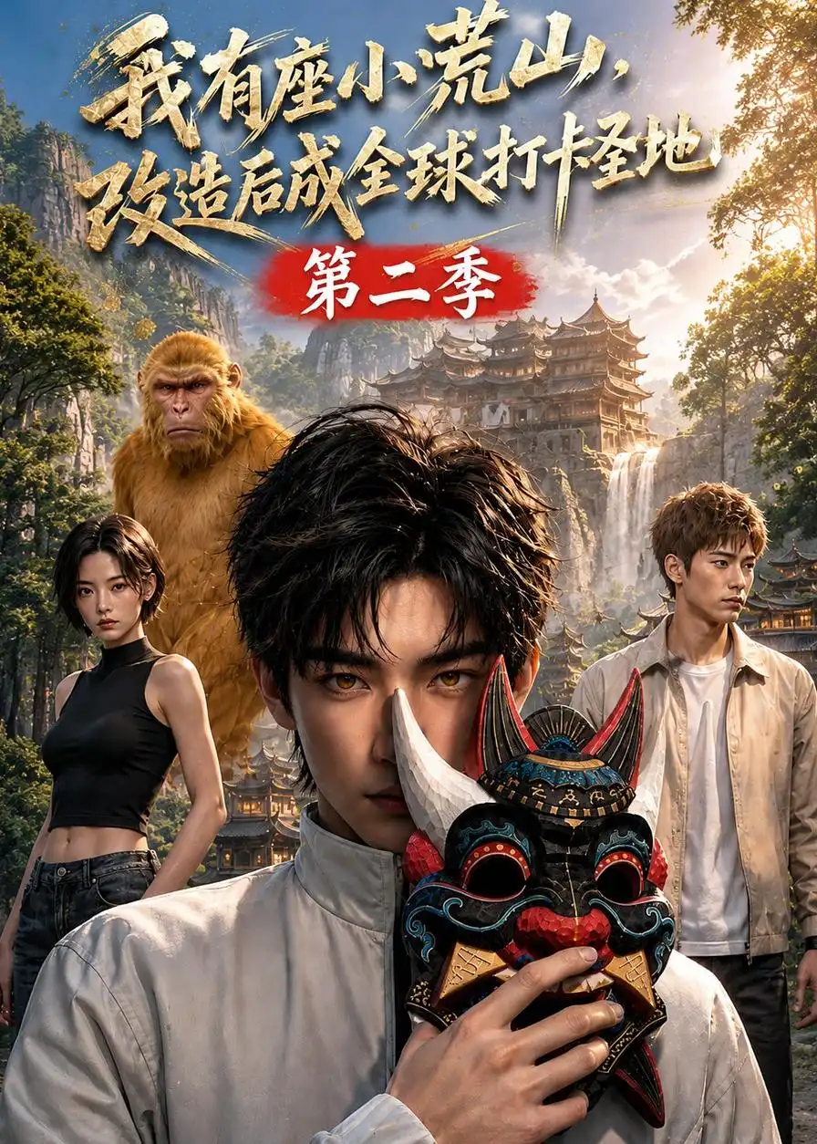 短剧《我有座小荒山改造后成全球打卡圣地第二季(87集)AI短剧 (2026)》海报