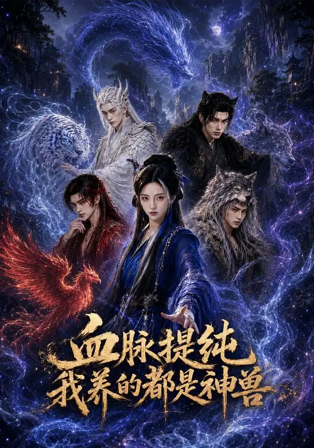 短剧《血脉提纯我养的都是神兽（56集）AI短剧 (2026)》海报