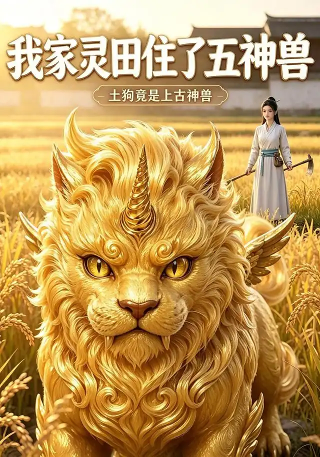 短剧《我家灵田住了五神兽（8集）AI短剧 (2026)》海报