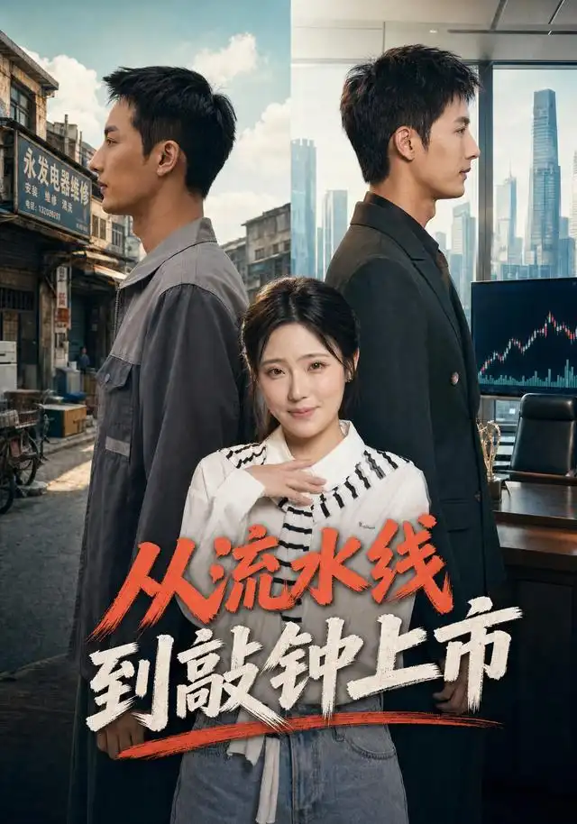 短剧《从流水线到敲钟上市（67集）刘俊达＆文雨彤 (2026)》海报