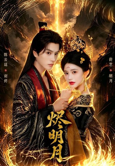 短剧《烬明月(64集)陈云廷&莳艺(1080P) (2026)》海报