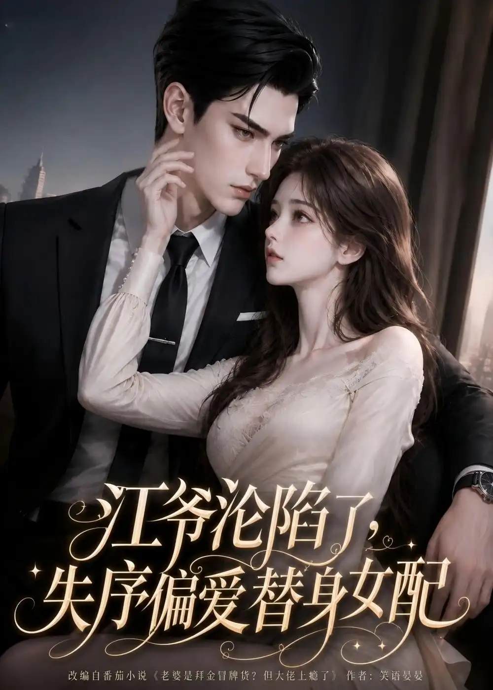 短剧《江爷沦陷了，失序偏爱替身女配（63集）AI短剧 (2026)》海报