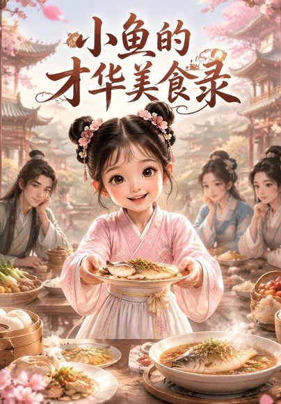 短剧《小鱼的才华美食堂(20集)AI短剧 (2026)》海报