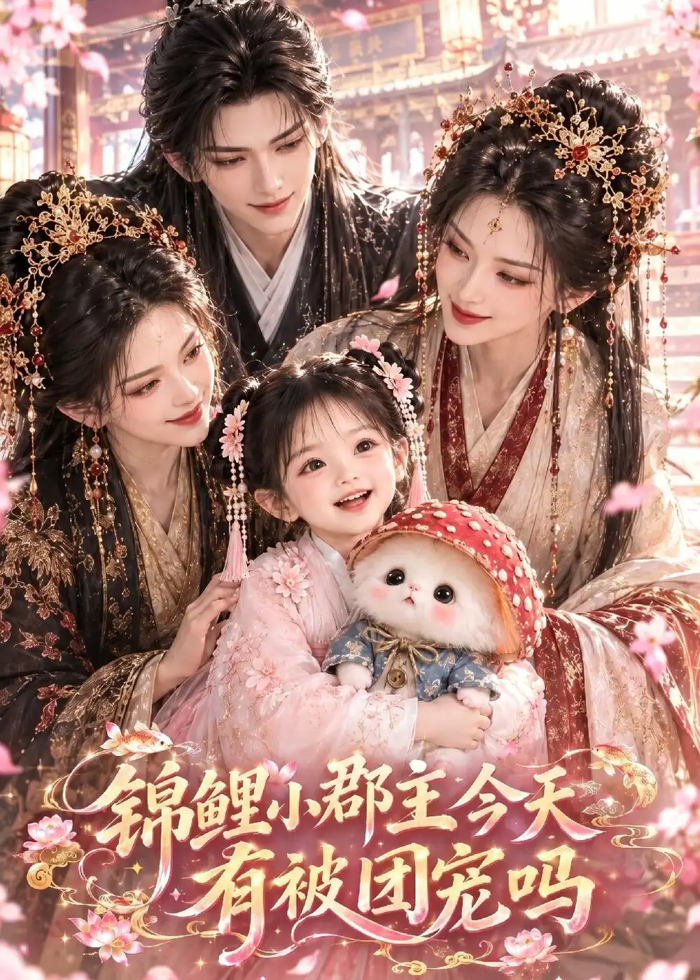 短剧《锦鲤小郡主今天有被团宠吗（53集）AI短剧 (2026)》海报